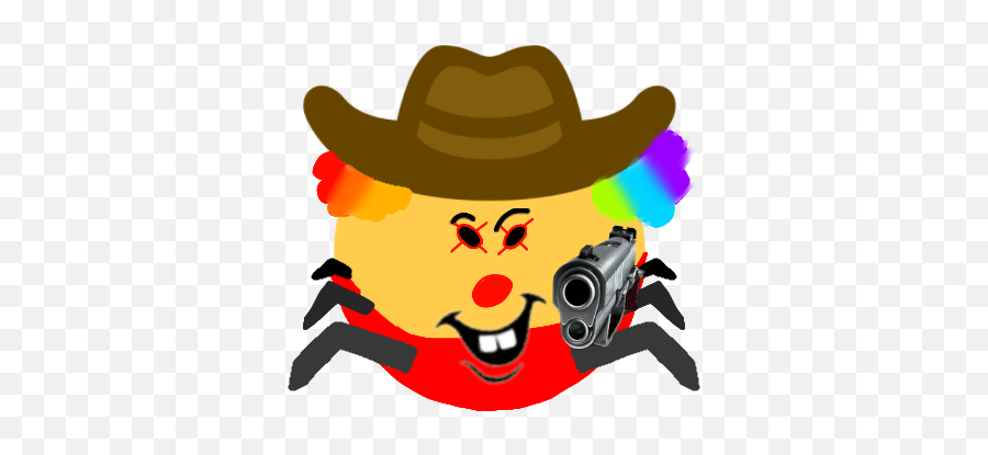 Clown Cleetus Emoji Flamingofanclub - Western,Oil Emoji