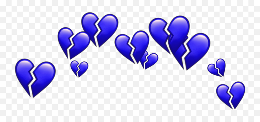 Darkblue Blue Aesthetic Sticker By Victoria - Heart Emoji Transparent Blue,Blue Head Emoji