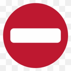 No Entry Emoji Meaning With Pictures - Sign Png