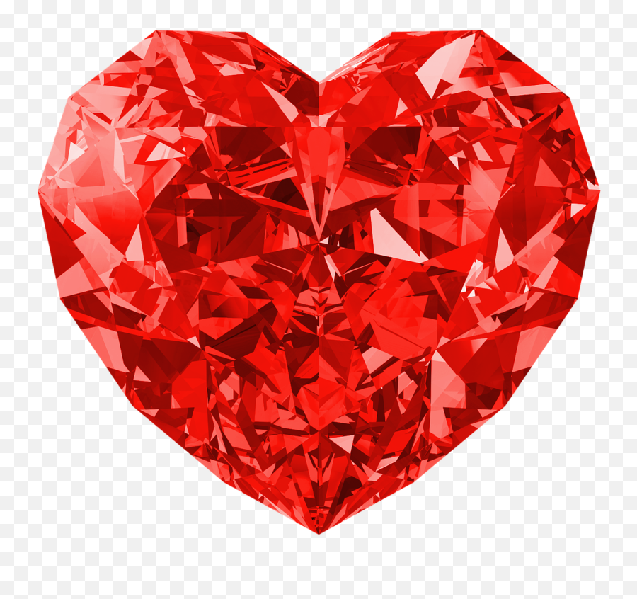 Diamond Isolated Transparent Transparent Diamond Isolated - Pink Diamond Heart Png Emoji,B Emoji No Background