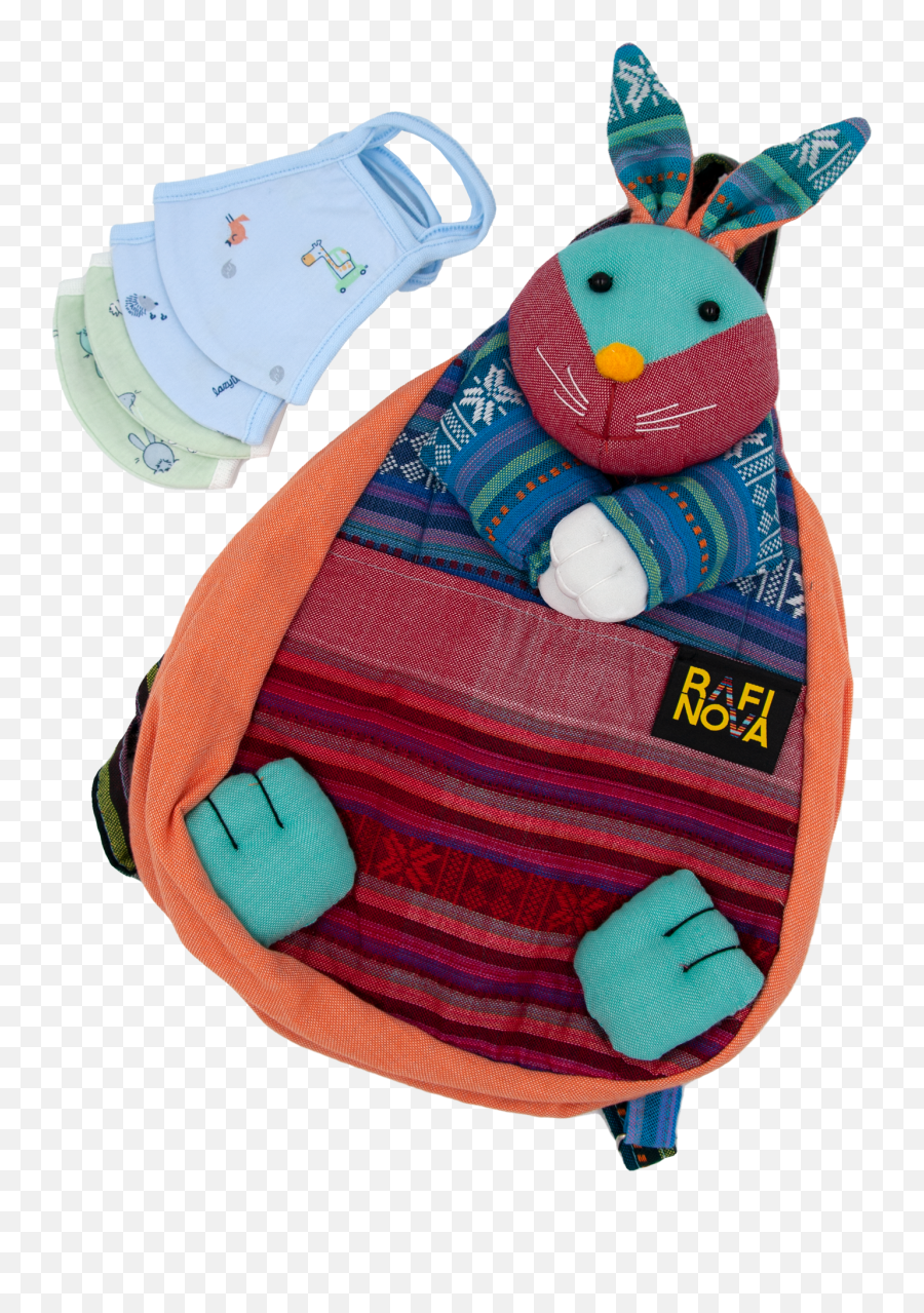 Kids Bunny Bag Bundle - Soft Emoji,Emoji Face Backpack