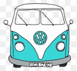 Tumblr Whatsapp Emoji Emoticon Png - Volkswagen Van Drawing,Van Emoji