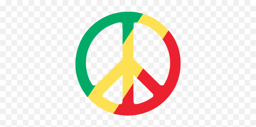 Reggae Rasta Peace Simbolo Simbol Paz - Símbolo De La Paz Reggae Emoji,Rasta Flag Emoji