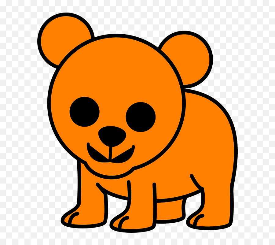 Bear Teddy Cute - Polar Bear For Colouring Emoji,Gummy Bear Emoji