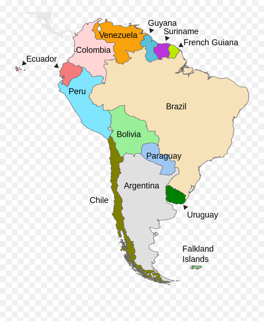 South America - Northern Coast Of South America Emoji,Colombia Emoji