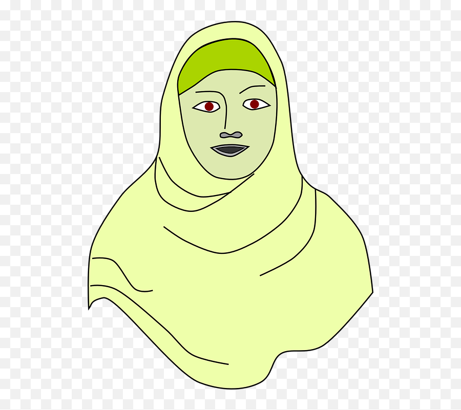 Free Scarf Snowman Vectors - Islamic Hijab Emoji,Shivering Emoticon