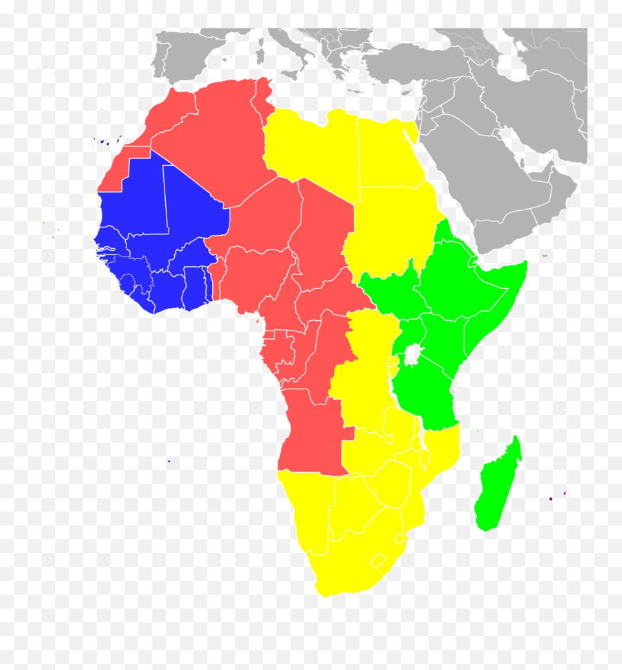 Time Zones Of Africa - Patriarchate Of Alexandria Map Emoji,South Africa Emoji