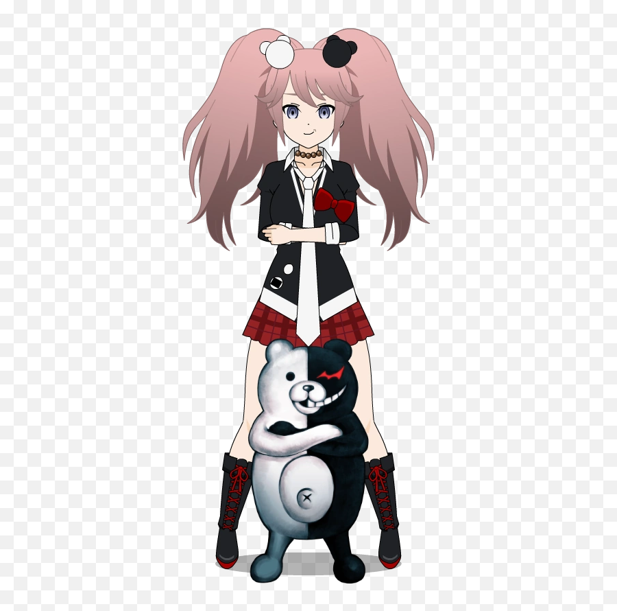 Junko Enoshima - Junko Enoshima Child Emoji,Monokuma Emoji