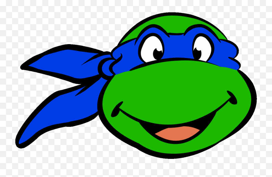 Clipart Teenage Mutant Ninja Turtles - Cartoon Ninja Turtle Blue Emoji,Ninja Turtle Emoji