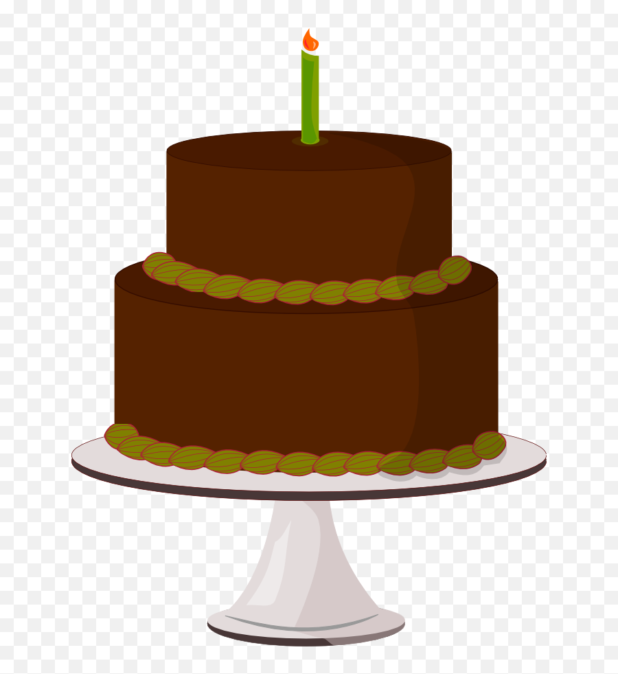 Clip Art - Cake On Table Png Clipart Emoji,Facebook Emoticons Birthday Cake