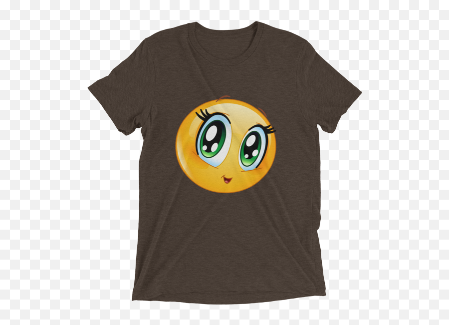 Cute Manga Girl Emoji T Shirt - Blessed To Be A Blessing T Shirt,Emoticon