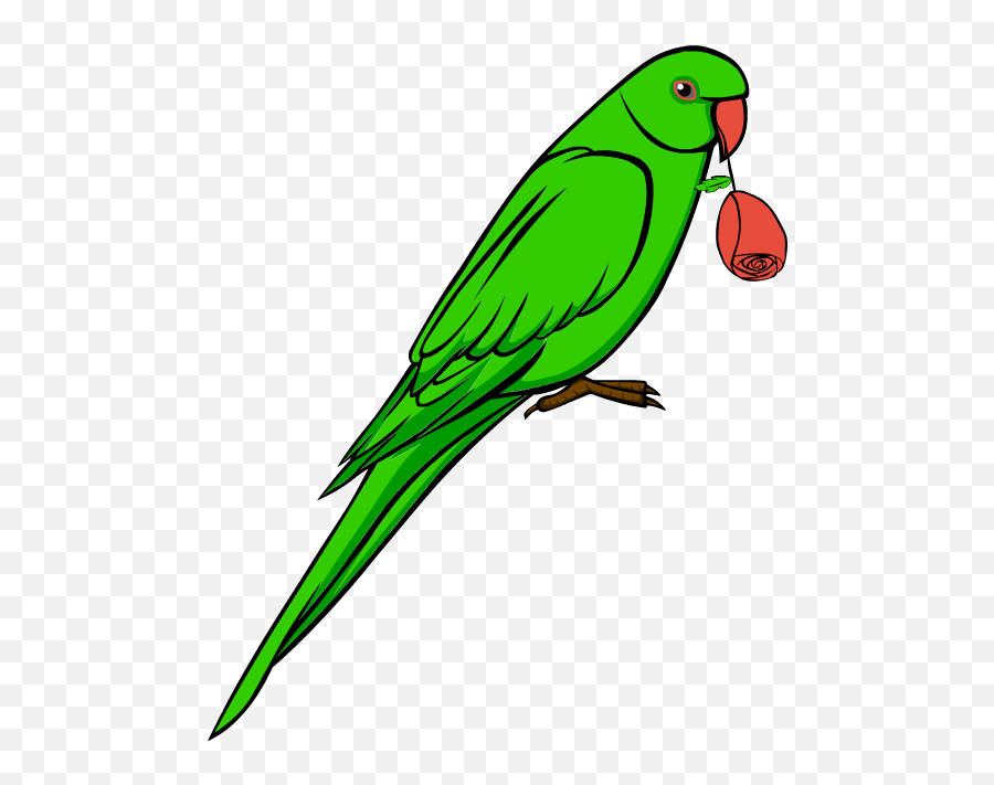 Parrot Bird Clip Art - Birds Clipart Images Parrot Emoji,Parrot Emoticon