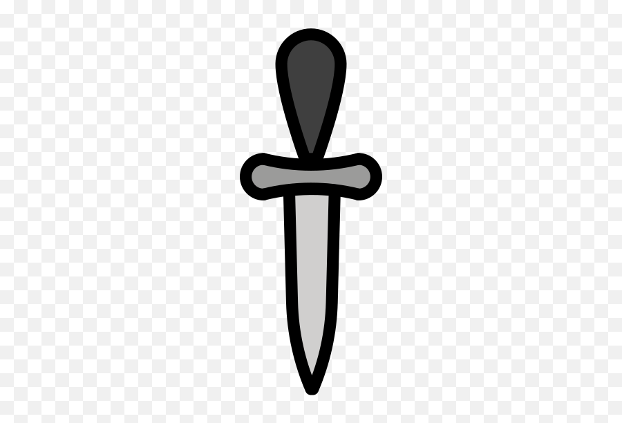 Dagger Knife - Clip Art Emoji,Knife Emoji