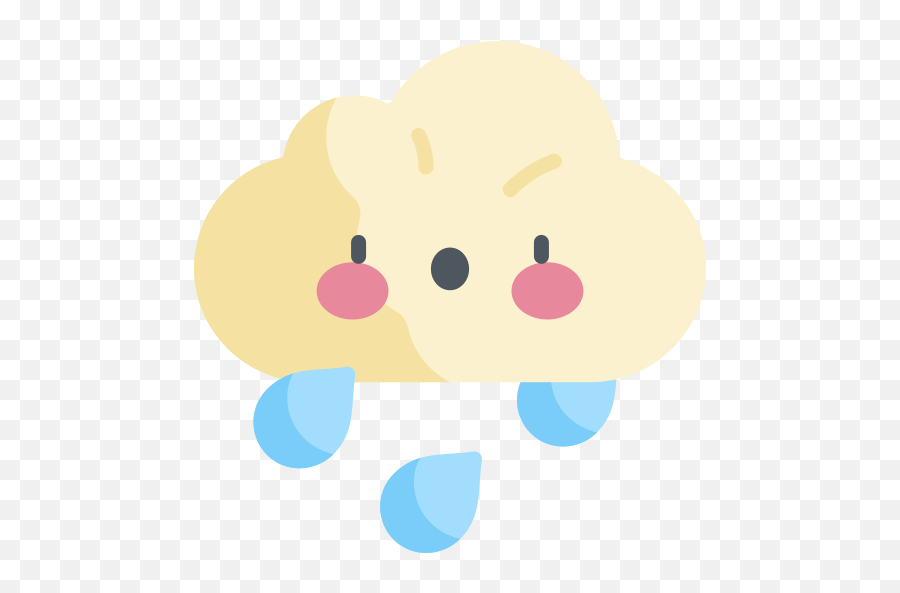 Rain - Clip Art Emoji,Weather Emojis