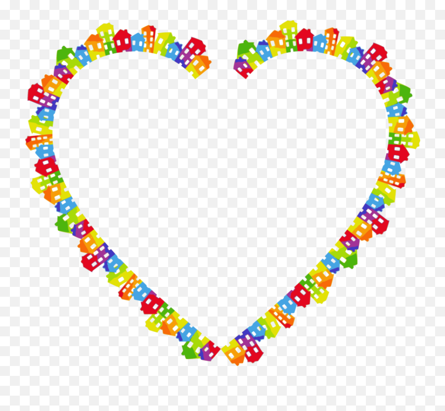 Rainbow Frame Png - Heart Circle Rainbow Rainbow Gif Different Colors Of Hearts Emoji,Rainbow Heart Emoji