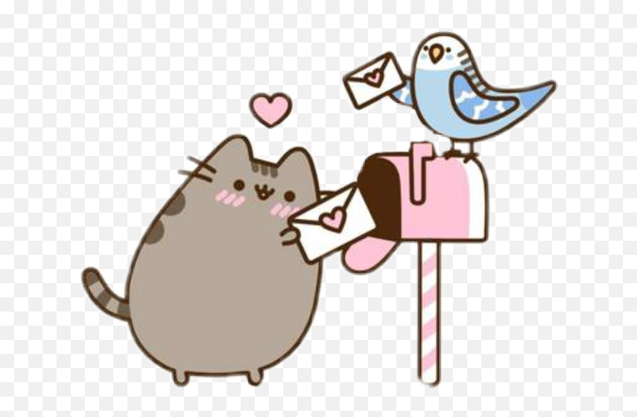 Mailbox - Sticker By Watermelondoodles Happy Valentines Day Pusheen Emoji,Mailbox Emoji