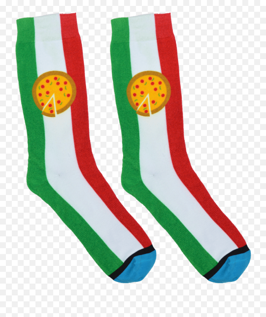 Download Italian Pizza Socks - Sock Emoji,Emoji Socks