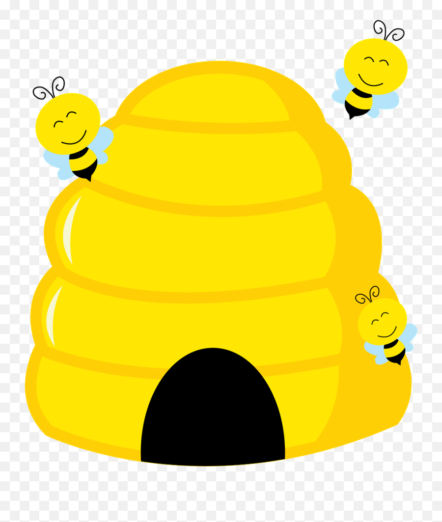 Bumble Bee Hive Clipart - Cute Beehive Clipart Emoji,Beehive Emoji