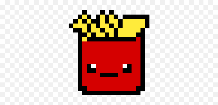Pubgs Gallery - Pixel Art French Fries Emoji,Pubg Emoji