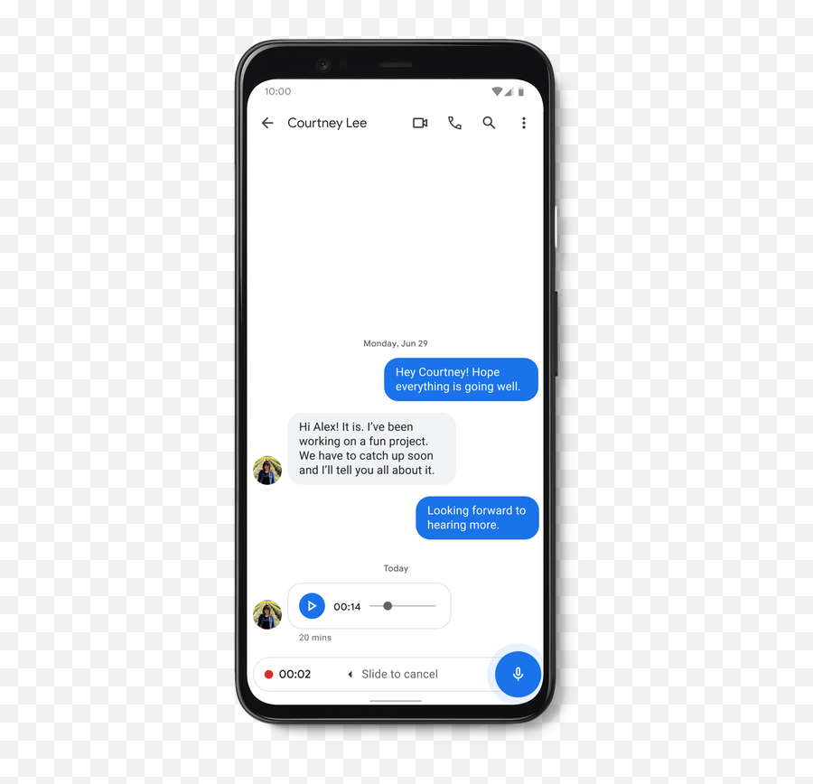 Google Messages Gets Emojis Voice Message Other Whatsapp - Iphone,Microphone Emoji Transparent