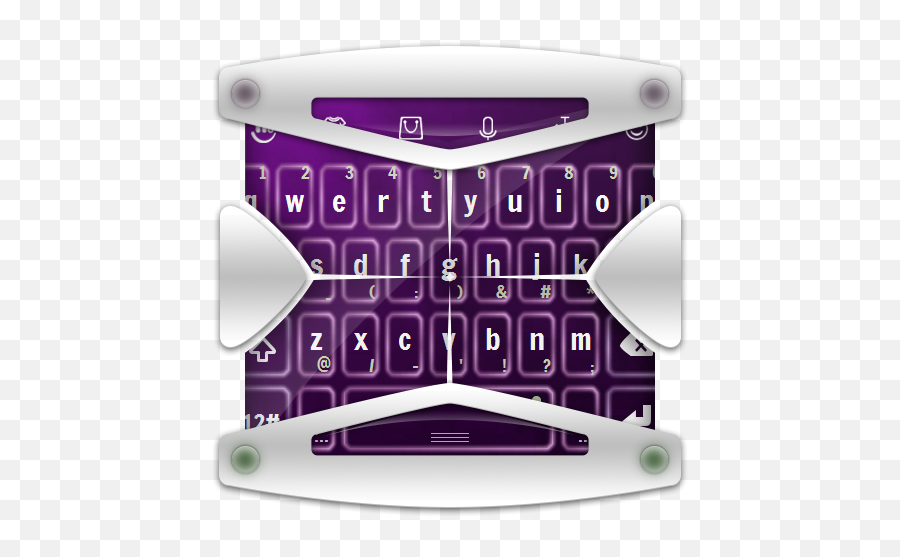 Neon Purple Emoji Old Versions For Android Aptoide - Office Equipment,Purple Emoji