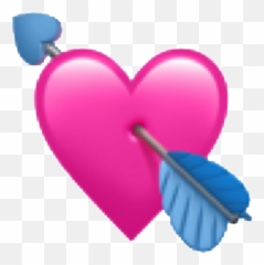 Download Ios Hearts Spin Edit - Heart Arrow Emoji Png,Emoji Hearts