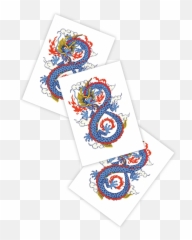 Temporary Tattoos Dragon 8 - Chinese Luck Emoji