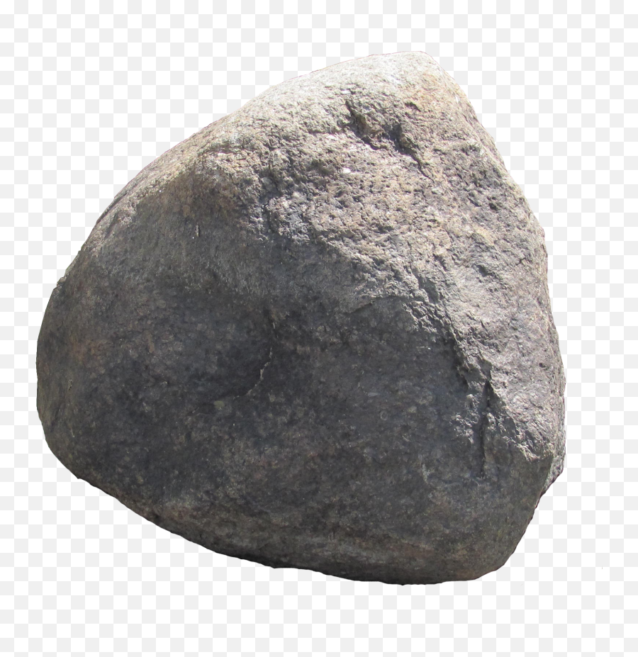 Stone Png - Boulder Png Emoji,Stone Rock Emoji