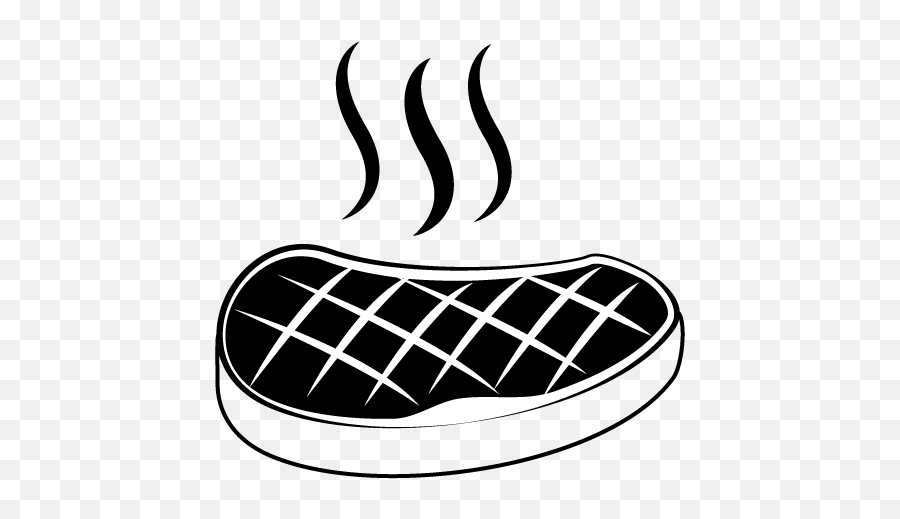 Sirloin Steak - Steak Clipart Black And White Emoji,Steak Emoji