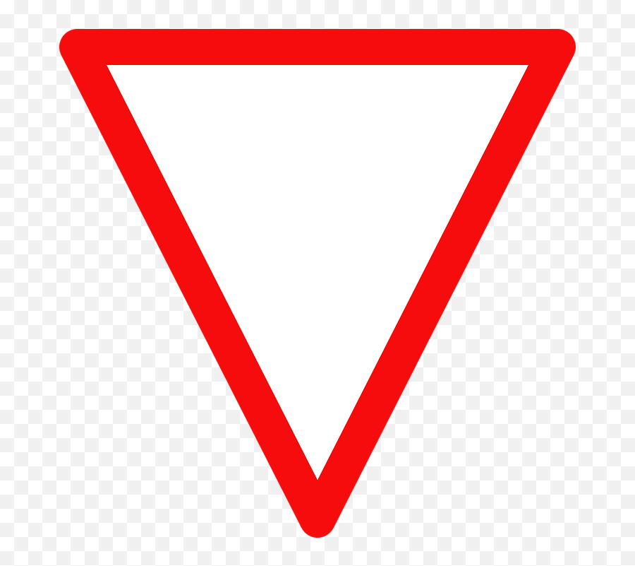 Give Way Sign Yield Road - Yield Or Give Way Sign Emoji,Guess The Emoji Technology