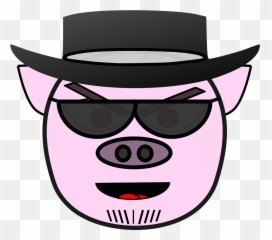 Dress - Evil Pig Clipart Emoji