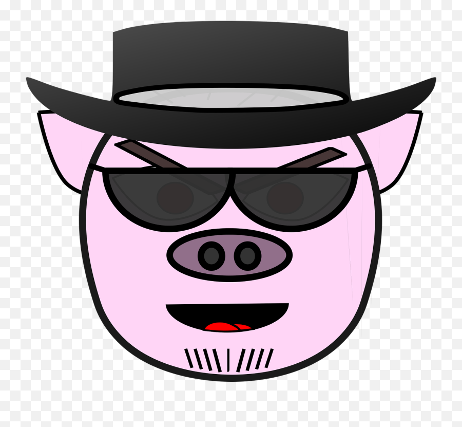 Dress - Evil Pig Clipart Emoji,Lady And Pig Emoji