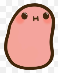 Kawaii Patata Baby Cute Supercute - Transparent Background Potato Png Emoji