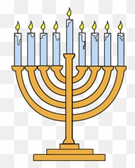 How To Draw A Menorah - Menorah Easy To Draw Emoji,Hanukkah Emoji