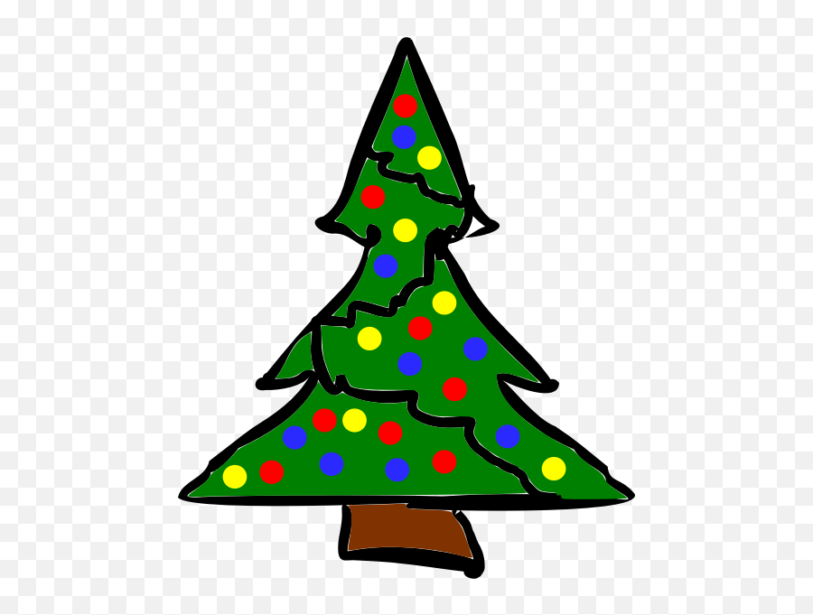Rough - Ugly Christmas Tree Clipart Emoji,Palm Tree Emojis