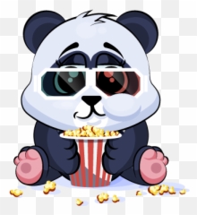 Adorable Panda Emoji Stickers - Cartoon,Panda Emoji