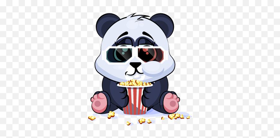 Adorable Panda Emoji Stickers - Cartoon,Panda Emoji