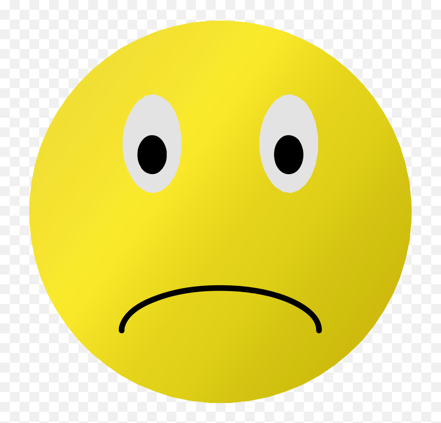 Download Free Png Frown Smiley - Dlpngcom Sad Clip Art Smiley Face Emoji,Upset Emoji