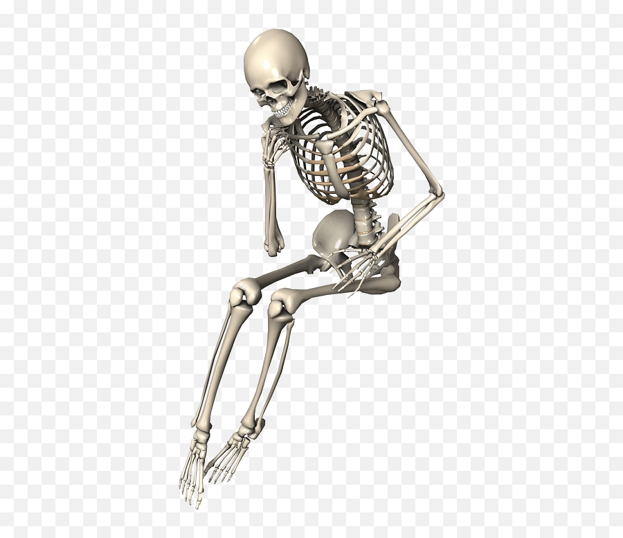 Halloween Sql Rnnr - Skeleton Sitting Down Png Emoji,Guess The Emoji Dog And Bone