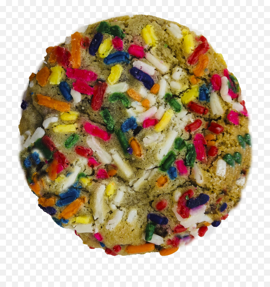 Chocolate Chip Cookie With Sprinkles - Rum Ball Emoji,Rum Emoji