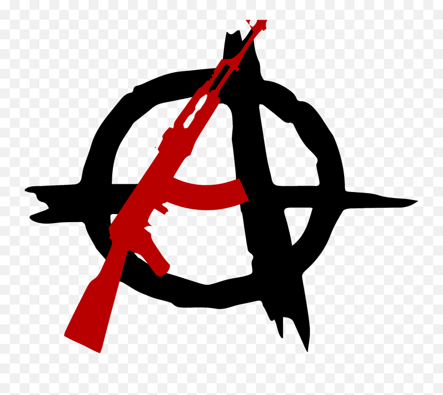 Transparent Anarchy Symbol Clipart - Anarchy Logo Png Emoji,Anarchy Symbol Emoji
