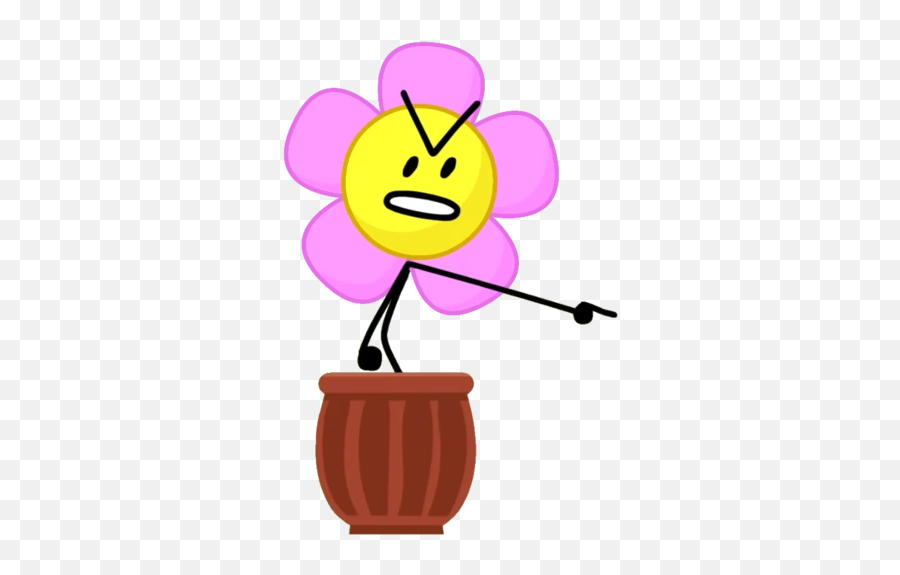 Flower Battle For Dream Island Wiki Fandom - Happy Emoji,Flower Girl Emoticon