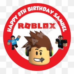 Roblox Party Box Stickers - Transparent Red Nose Day Emoji