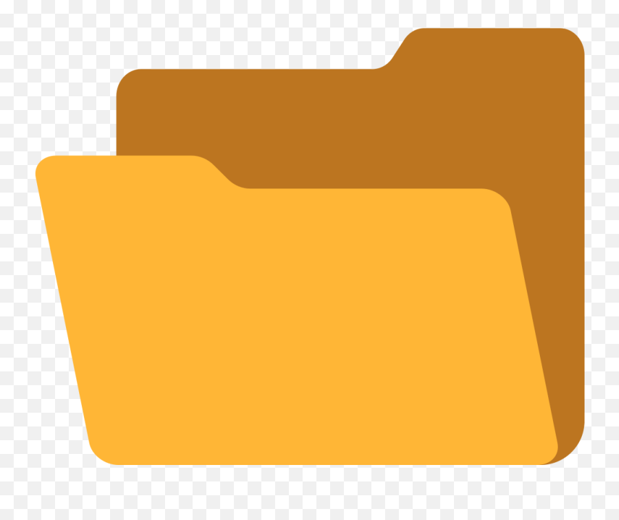 Fxemoji U1f4c2 - Folder Emoji,Large Emojis