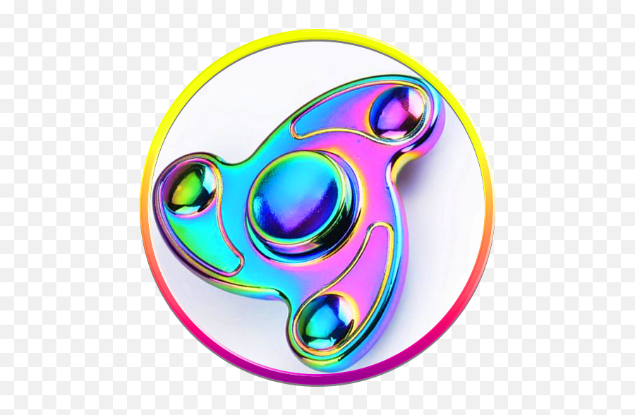 Fidget Spinner Deluxe - Circle Emoji,Emoji Fidget Spinner