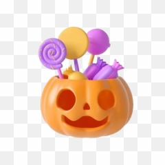 Halloween Pumpkin Png Emoji Image,Halloween