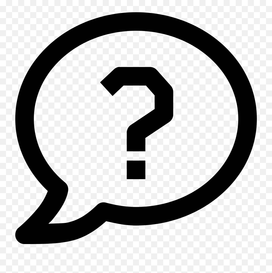 White Question Mark Icon Png - Question Mark Png Icon Emoji,Question Mark In Box Emoji