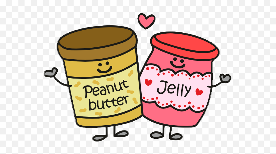 Peanut Butter Jelly - Cute Peanut Butter And Jelly Sandwich Emoji,Peanut Butter Emoji