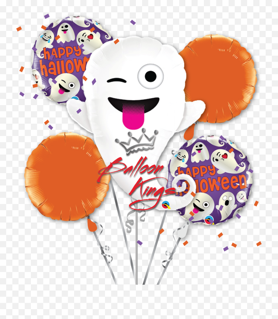 Ghost Emoji Bouquet - Cartoon,La Emoji