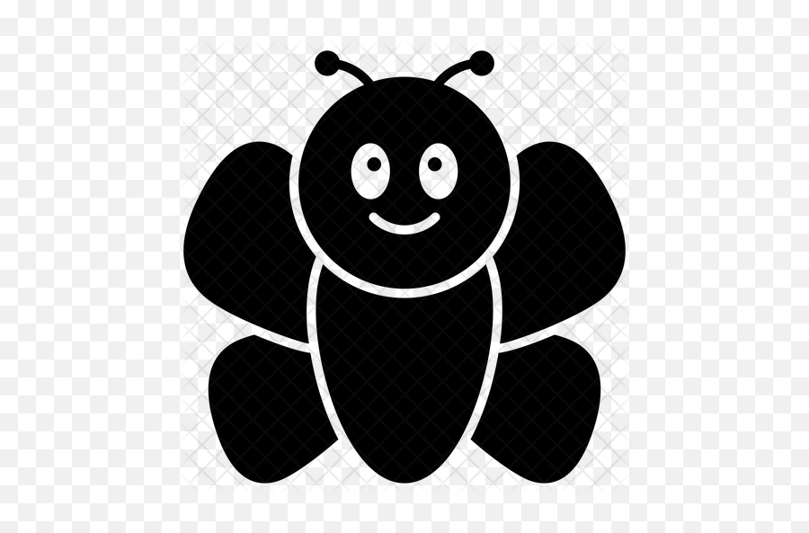 Honey Bee Emoji Icon - Cartoon,Honey Emoji